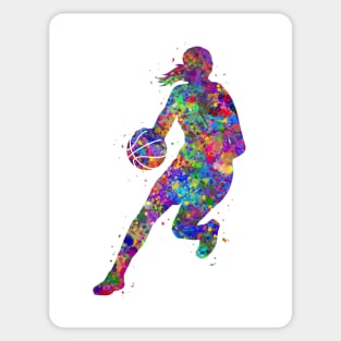 Basketball girl Sticker